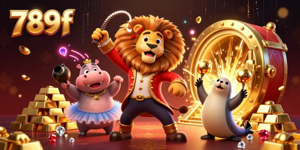 Experience thrilling gaming action at 789f with vibrant casino characters and treasures revealed.