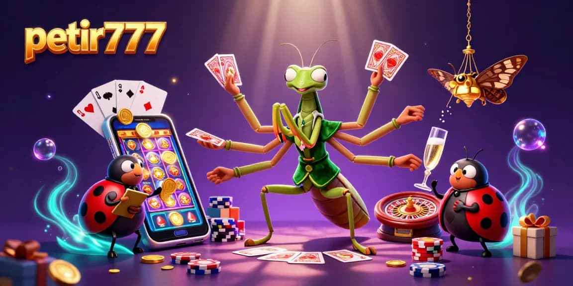 Experience petir777 with dynamic characters and a colorful slot game in an engaging casino atmosphere.
