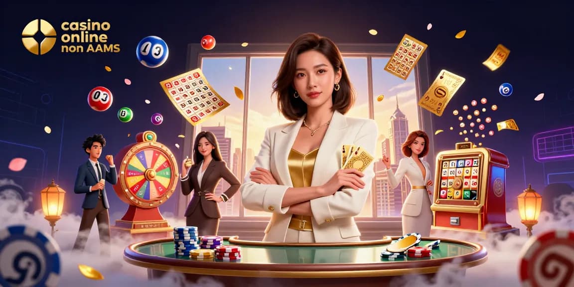 Vivi l'emozione dei casino online non AAMS con giochi vibranti e strategie vincenti.