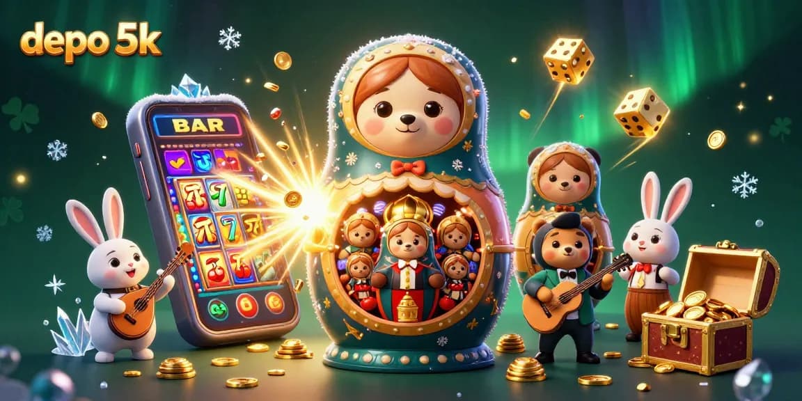 Menangkan jackpot dengan depo 5k saat bermain slot gacor yang penuh warna dan elemen menarik.