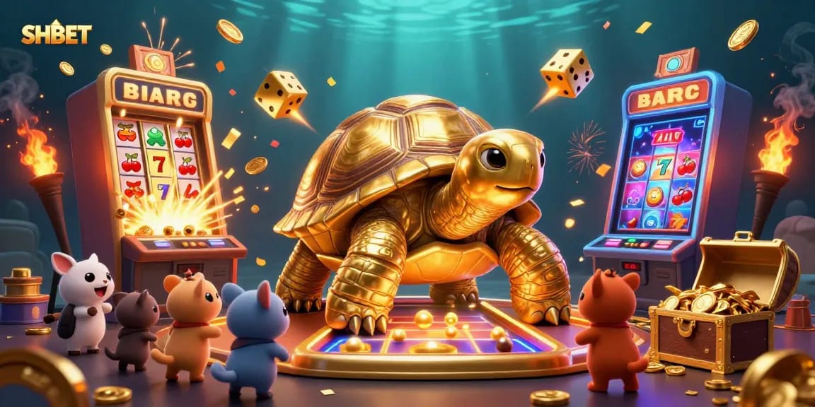 Engage with SHBET's vibrant casino world featuring exciting 3D games and dynamic gameplay elements.
