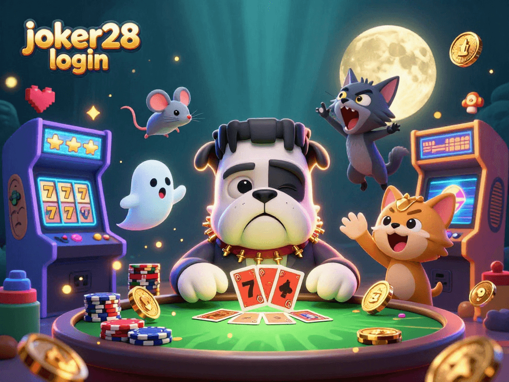 Masuk ke dunia joker28 login dengan keasyikan bermain slot online yang mendebarkan.