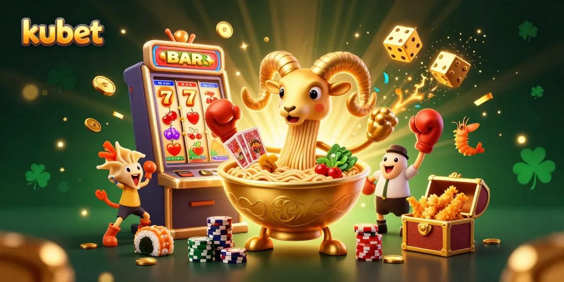 Experience the thrill of kubet's casino with vibrant characters and dynamic games.