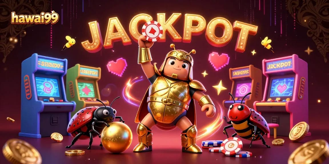 Play at hawai99 and win jackpots with lively gaming characters and vibrant casino elements.
