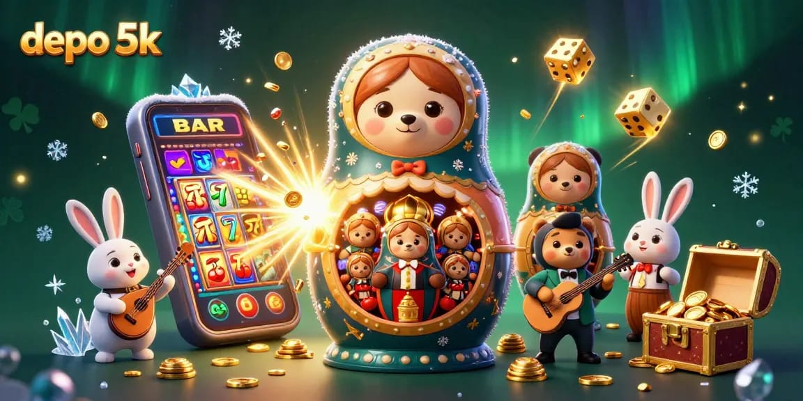 Menangkan jackpot dengan depo 5k saat bermain slot gacor yang penuh warna dan elemen menarik.