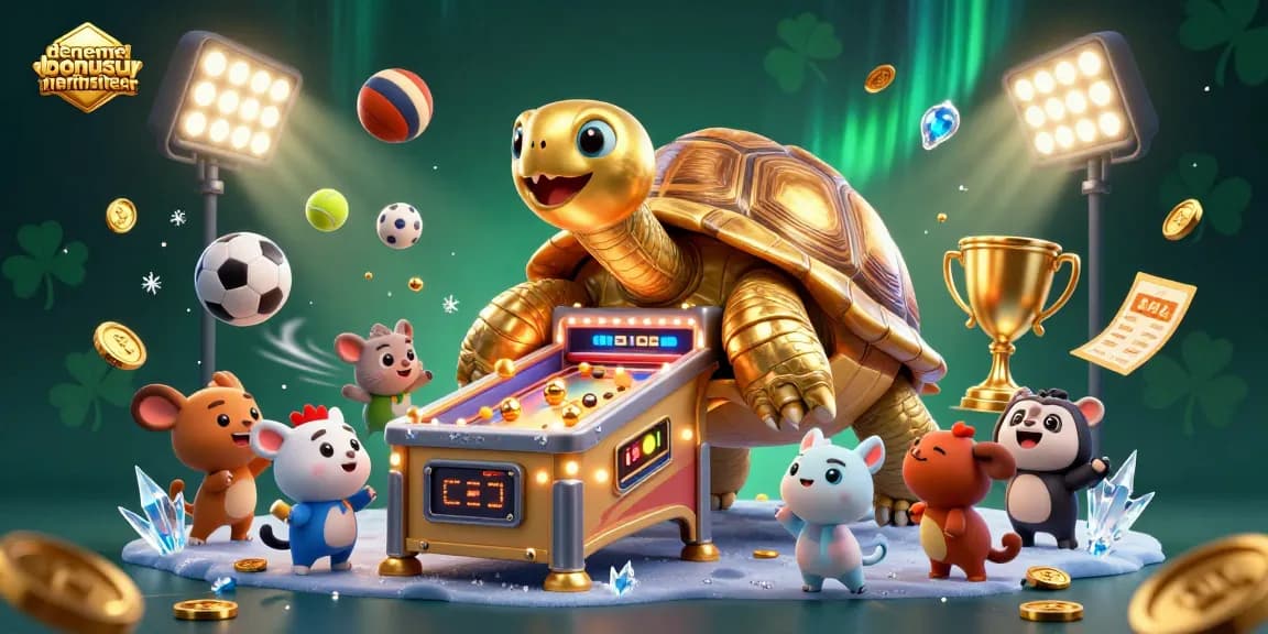 Experience denemebonusuverensiteler with dynamic gambling gameplay featuring engaging characters and lively sports elements.