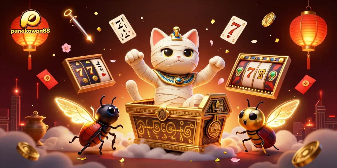 Punakawan88 offers thrilling slot games with unique animations and rich prizes in a vibrant casino setting.