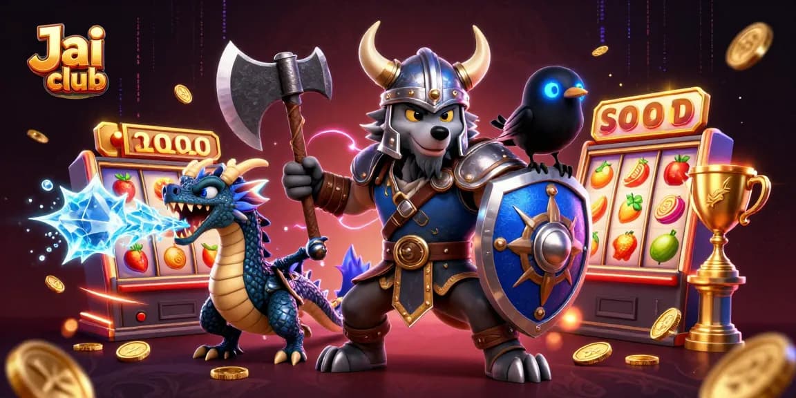 Engage with exciting slot games on Jai club with vibrant visuals and dynamic elements.
