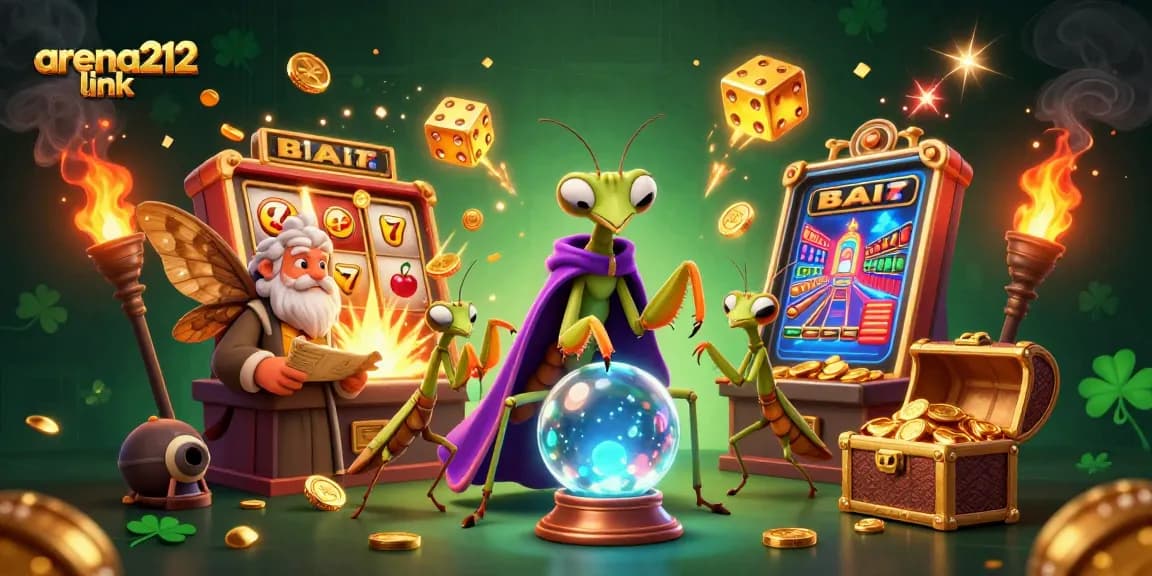 Permainan kasino menarik di arena212 link dengan makhluk ajaib dan mesin slot.