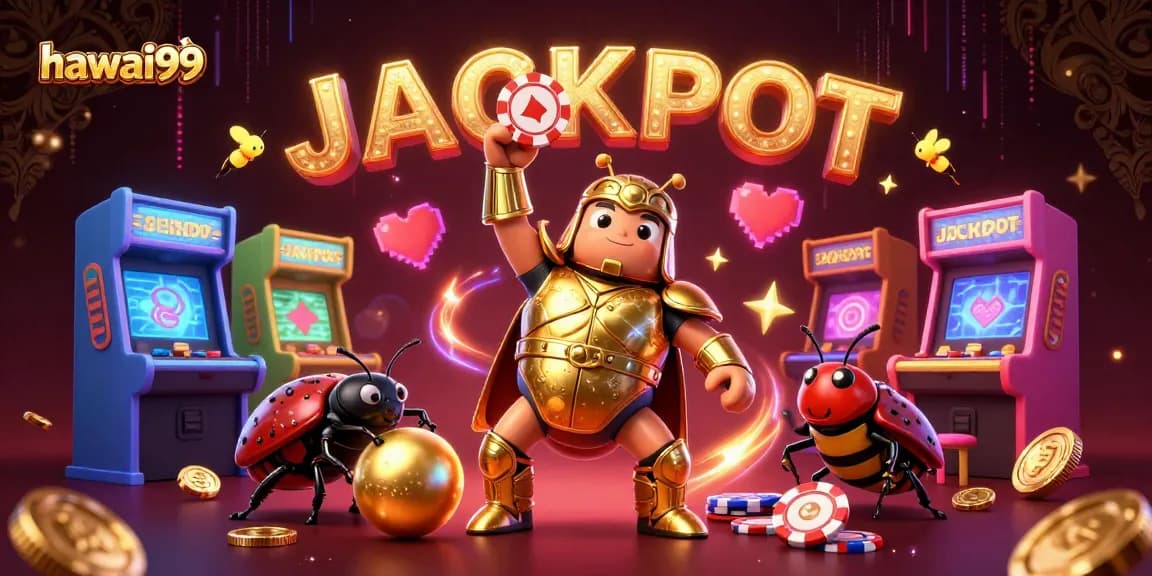 Play at hawai99 and win jackpots with lively gaming characters and vibrant casino elements.