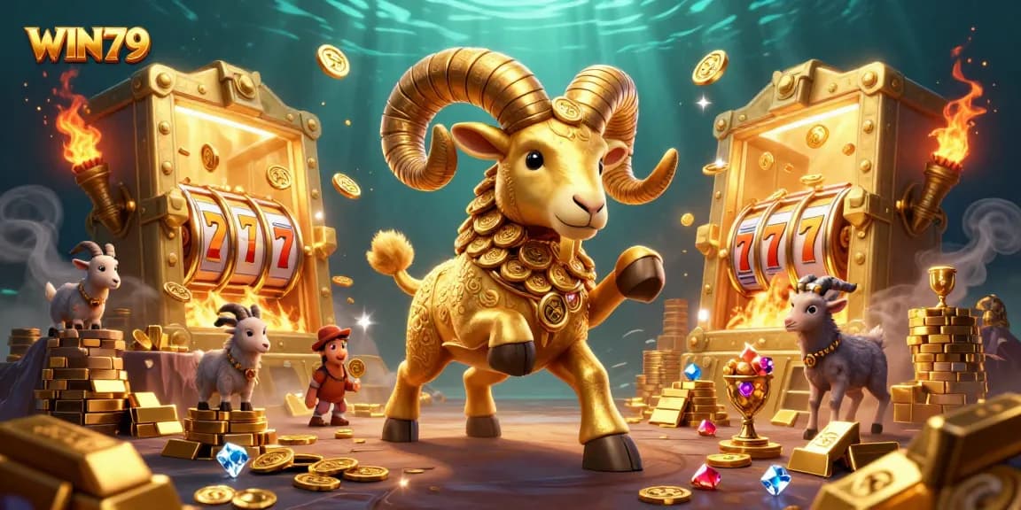 Engage with WIN79's immersive casino experience featuring rich golden elements and exciting gameplay.