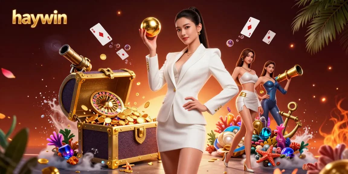 Experience thrilling gameplay at haywin with a striking roulette ball and immersive casino elements.