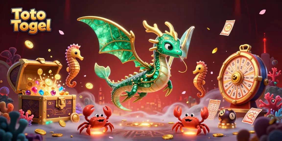 Toto Togel: Engage in thrilling gaming with vibrant bingo balls and an underwater treasure adventure