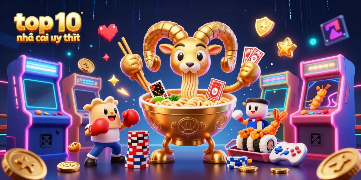 Engaging scene showcasing colorful characters and elements symbolizing top 10 nhà cái uy tín in a dynamic casino setting
