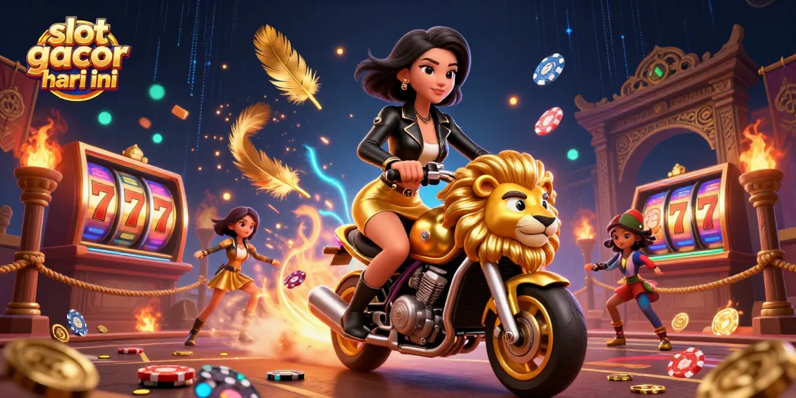 Experience thrilling gameplay with slot gacor hari ini through this vibrant casino scene.