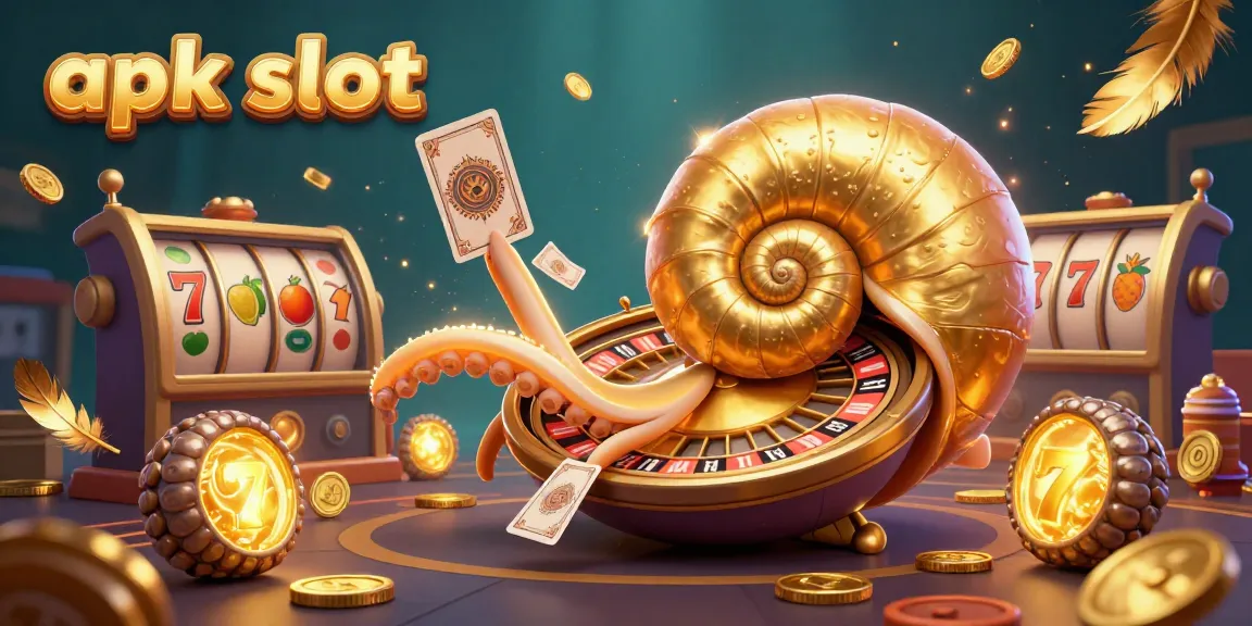 Menerbangkan slot apk dengan simbol buah dan 7 keberuntungan di tengah lautan uang koin.