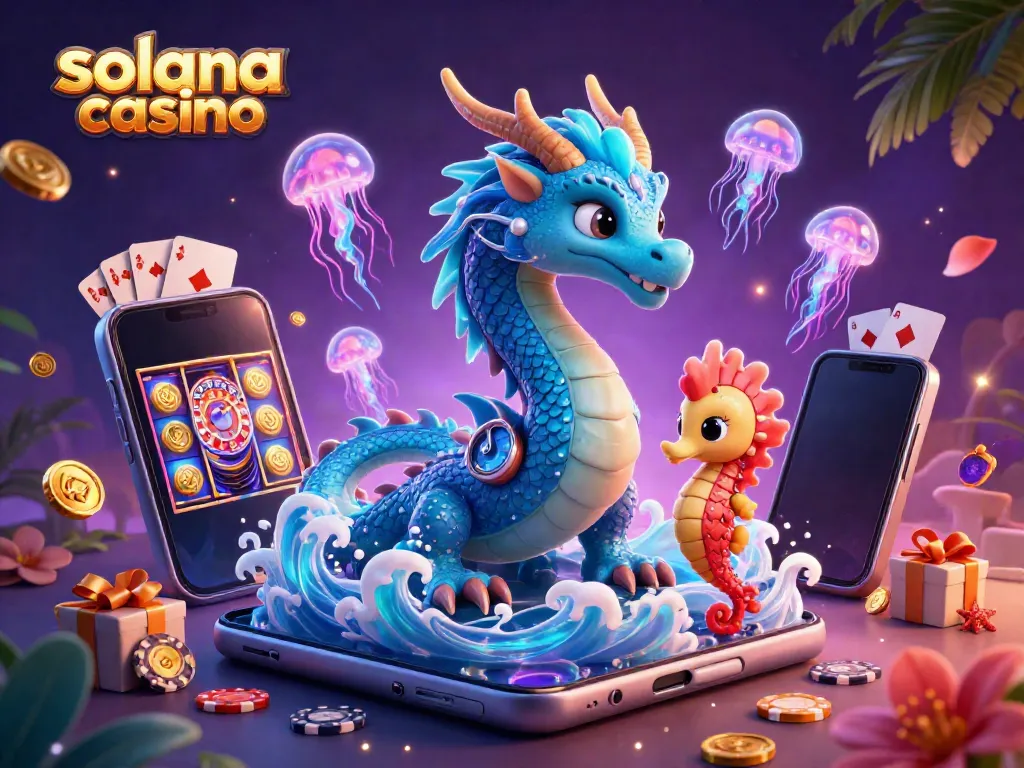 Engage in thrilling gameplay at solana casino with a dynamic underwater scene featuring vibrant characters and rich gaming elements.