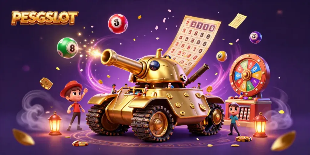 Menghadirkan PESGSLOT melalui kasino mini dalam tank keong emas, penuh dengan permainan dan hadiah.