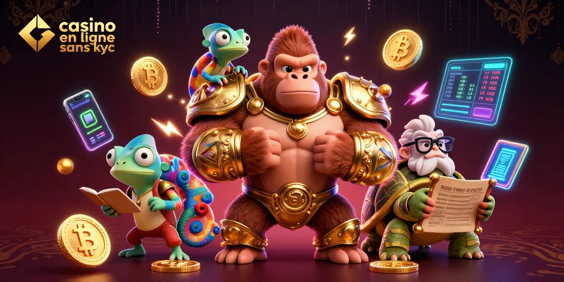 Vivez des expériences de jeu passionnantes au casino en ligne sans kyc avec des personnages 3D vibrants et des éléments cryptographiques.