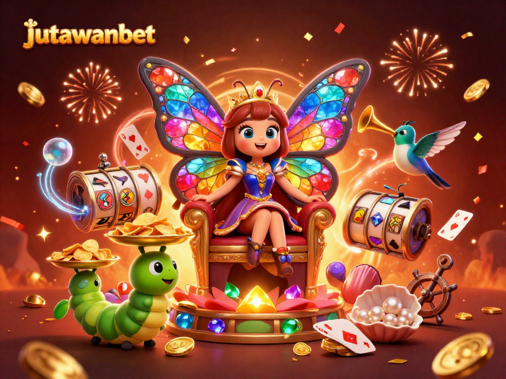 Engage with the exciting world of jutawanbet featuring vibrant slot reels and enchanting characters.