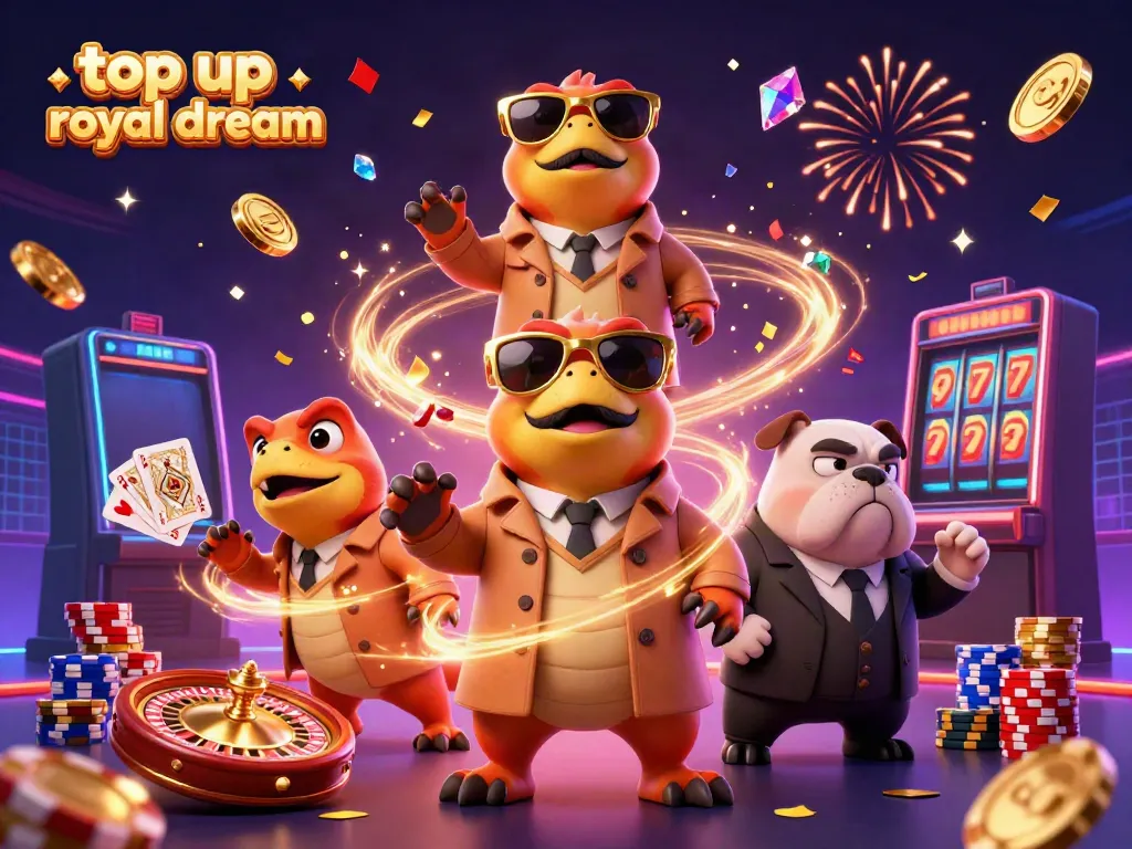 Top up royal dream secara cepat dan aman dengan Flazz Gaming di ilustrasi menarik.