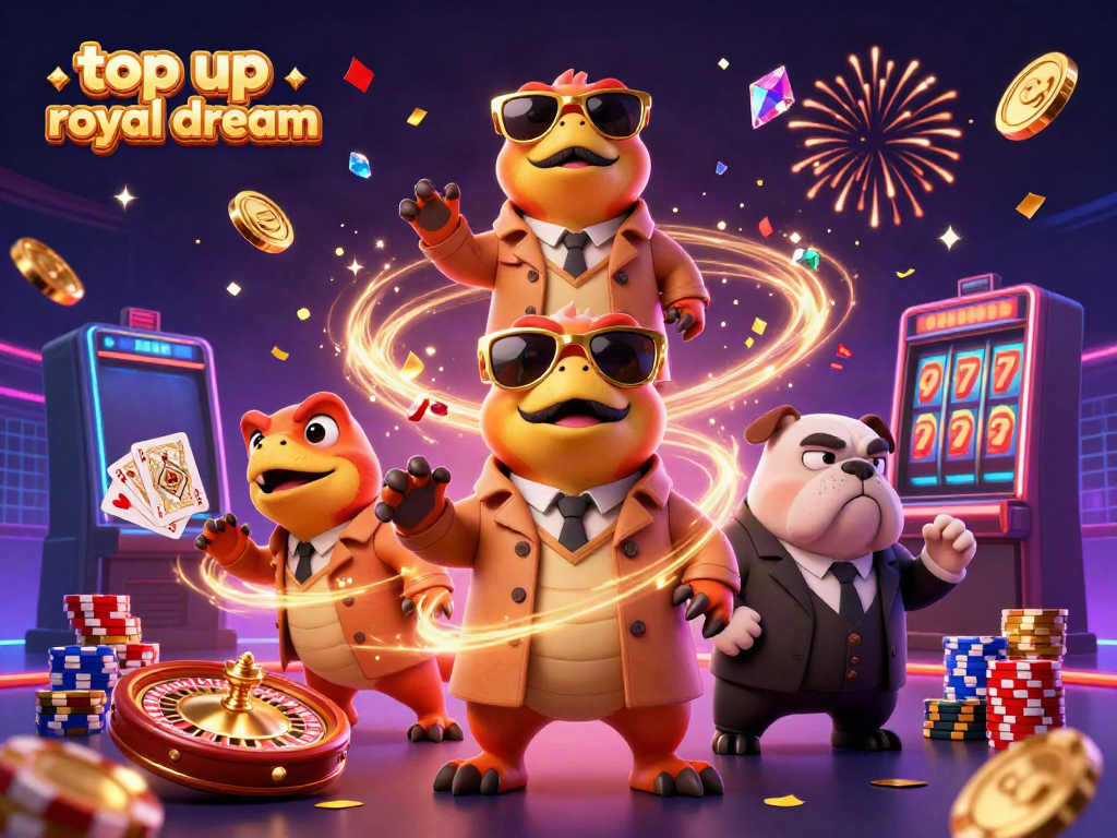 Top up royal dream secara cepat dan aman dengan Flazz Gaming di ilustrasi menarik.