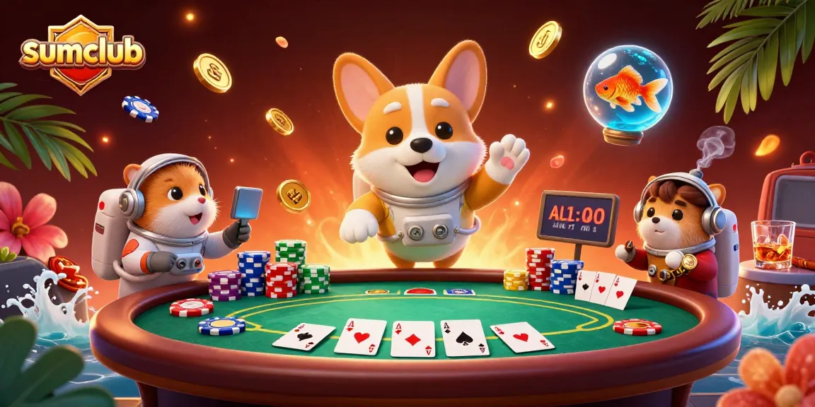 Experience thrilling gameplay with sumclub in a vibrant space casino setting.