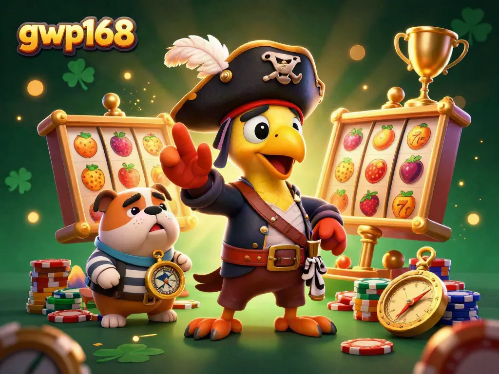 Menangkan hadiah besar di gwp168 dengan permainan slot yang penuh warna dan simbol keberuntungan.