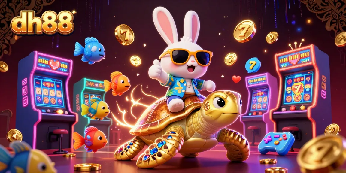 Experience exciting gaming at dh88 with a lively 3D casino atmosphere featuring luck and fortune elements.