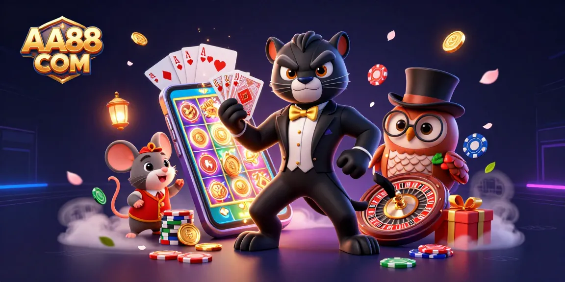 Engage in thrilling casino excitement with AA88 COM as rich characters and games come alive.