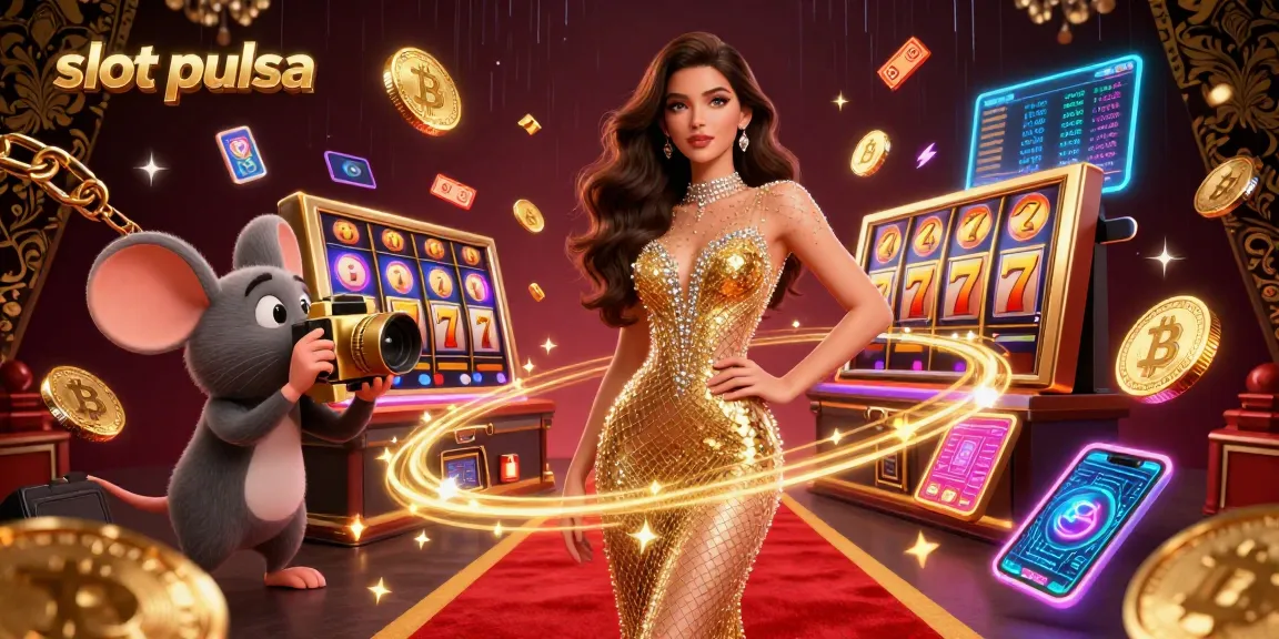 Ikuti permainan slot pulsa yang mendebarkan dengan ilustrasi 3D yang hidup yang menampilkan elemen kasino dinamis.