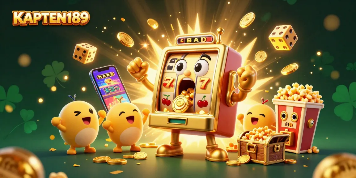 KAPTEN189 adalah mesin slot menarik yang mengejutkan dengan jackpot koin berhamburan, simbol BAR dan lucky 7 melayang.