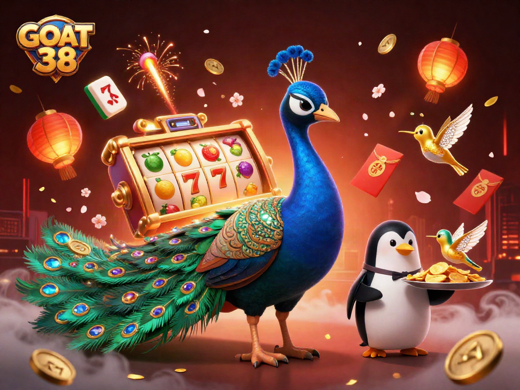 Experience the thrill of GOAT 38 with vibrant slots, stunning characters, and dynamic gaming elements.