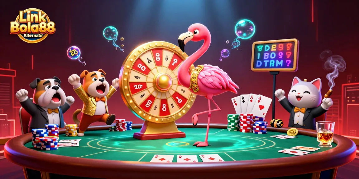 Play exciting games at Link Bola88 Alternatif with vibrant casino-themed atmosphere and enticing rewards.