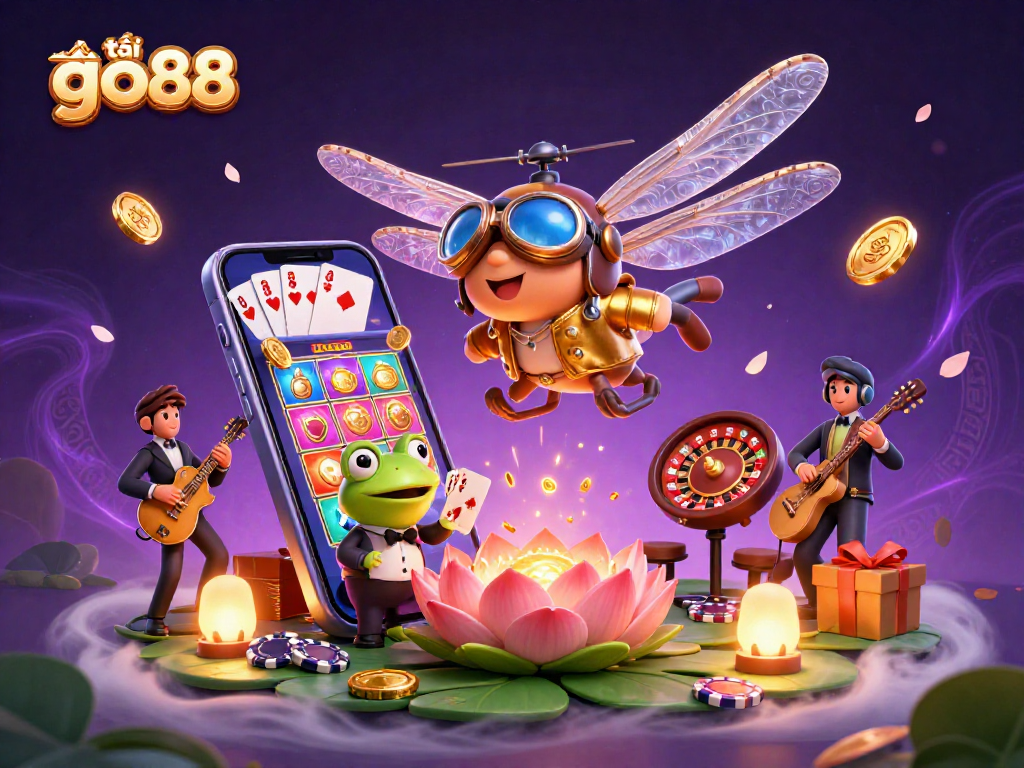 Experience winning strategies as you tải go88 with captivating games in a vibrant casino scene.