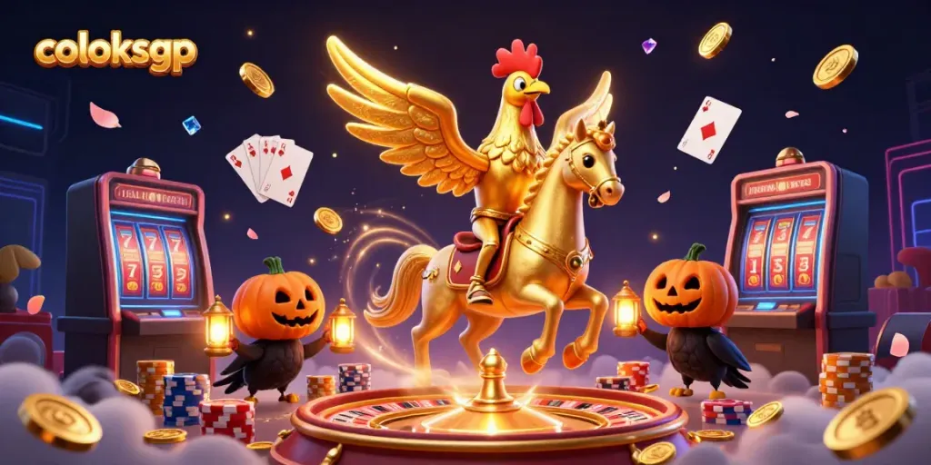 Goloksgp di dunia kasino malam yang magis dengan karakter unik dan barang judi berkilau