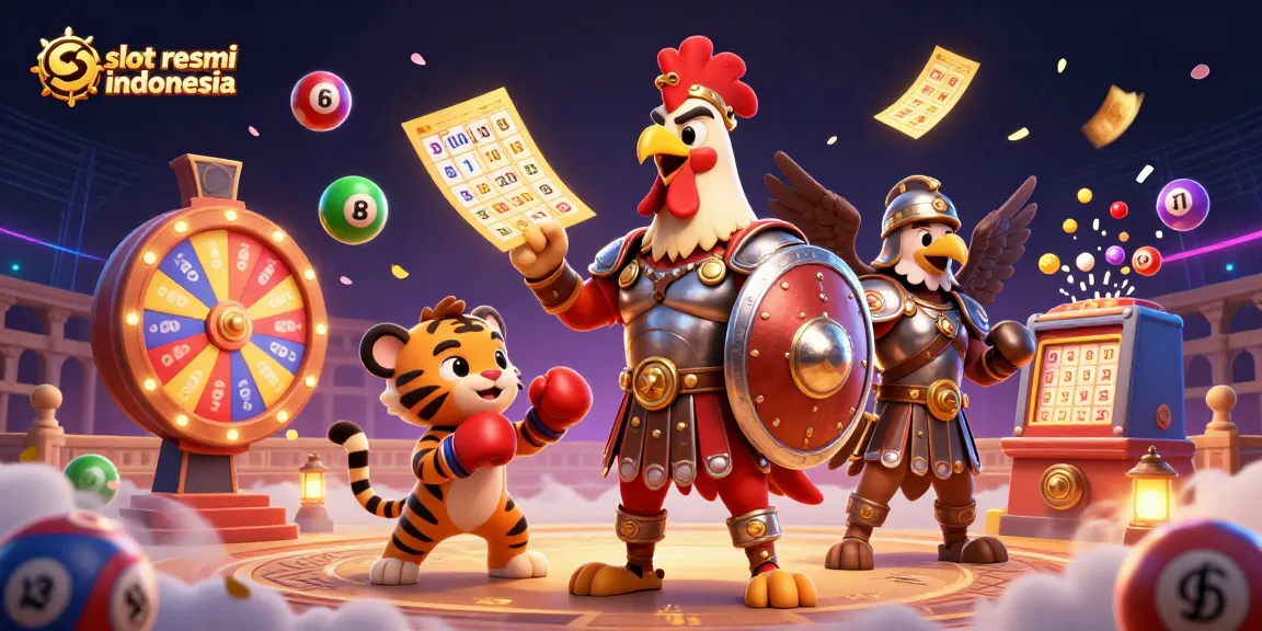 Kemenangan besar di slot resmi Indonesia dengan karakter kartun berwarna dan elemen permainan menarik