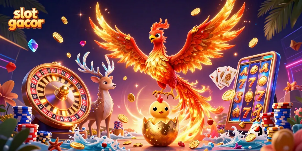 Experience the excitement of slot gacor with dazzling high-stakes elements and vibrant characters.