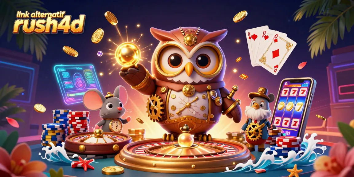Menangkan permainan dengan link alternatif rush4d dan nikmati pengalaman kasino yang seru.