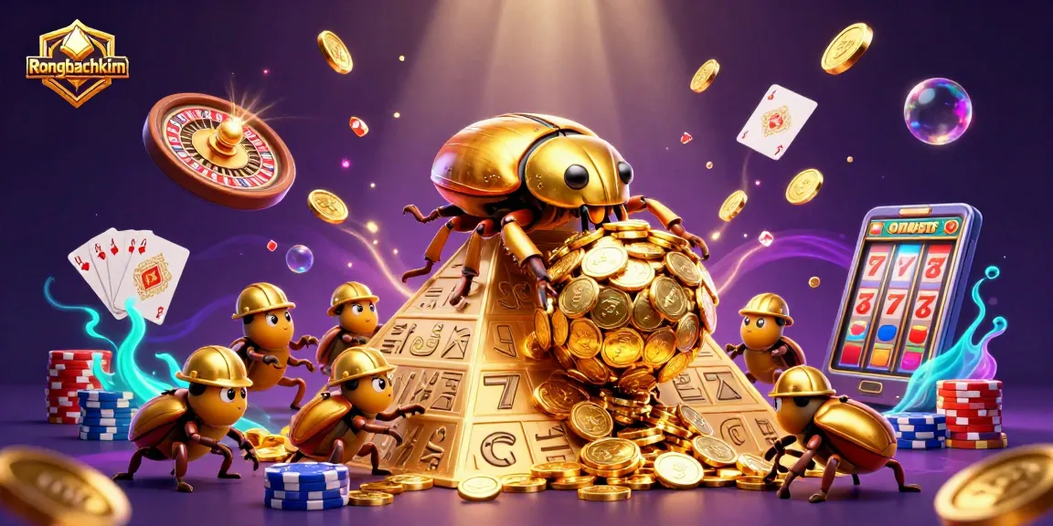 Rongbachkim showcases the magical world of casino gambling with vibrant characters and exciting elements.