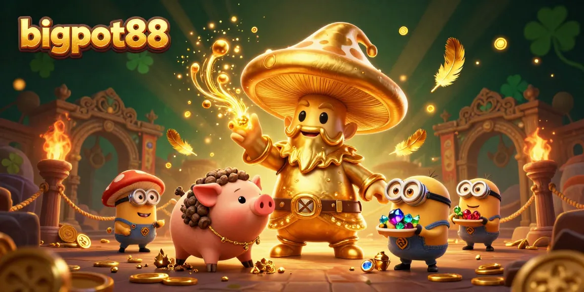 Experience exciting wins at bigpot88 with enchanting characters and magical treasures in a vibrant casino.