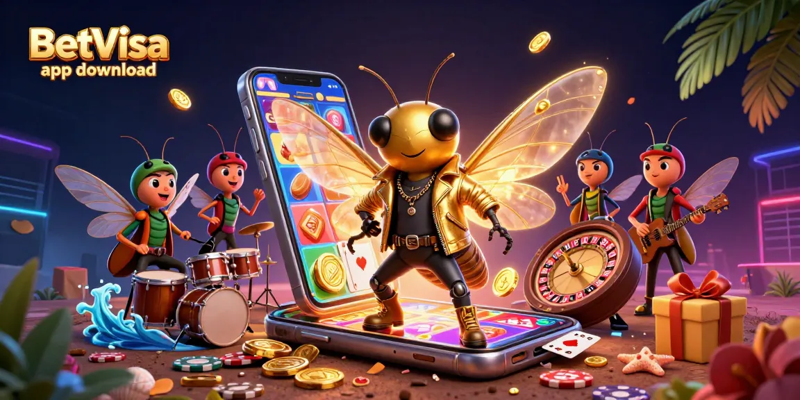 Experience fast gaming with the BetVisa app download on an interactive smartphone.