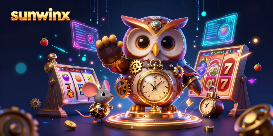 Engage in thrilling slot gameplay at sunwinx, where excitement meets jackpot opportunities in a dynamic casino scene.