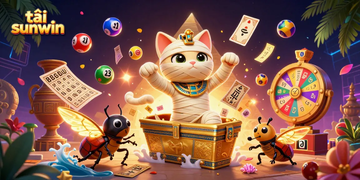 Play tải sunwin with vibrant characters and exciting casino elements in a dynamic 3D scene.