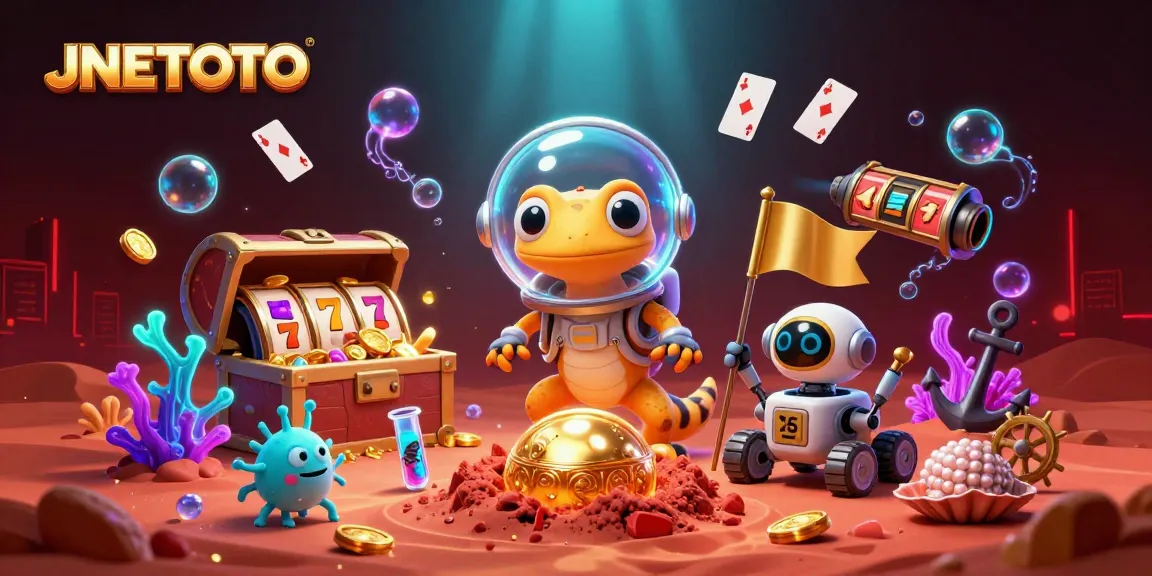 Menggali kesenangan dengan JNETOTO, penemuan kasino emas di Mars.
