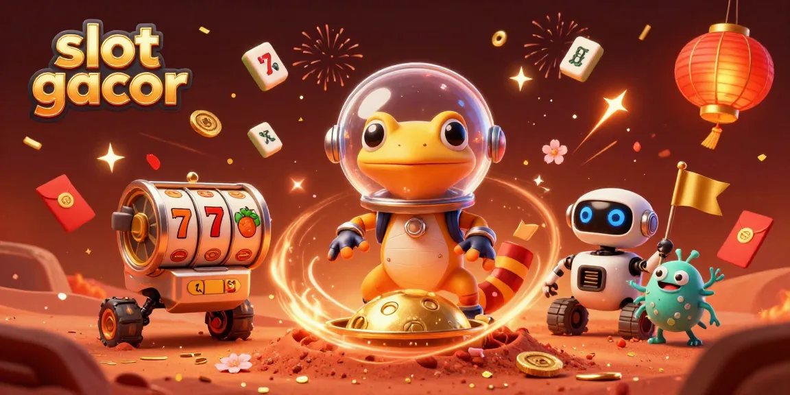 Permainan slot gacor di kasino virtual dengan karakter unik dan efek meriah.